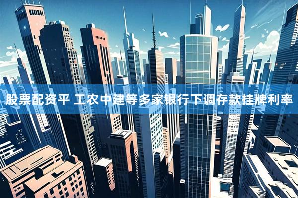 股票配资平 工农中建等多家银行下调存款挂牌利率