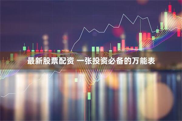 最新股票配资 一张投资必备的万能表